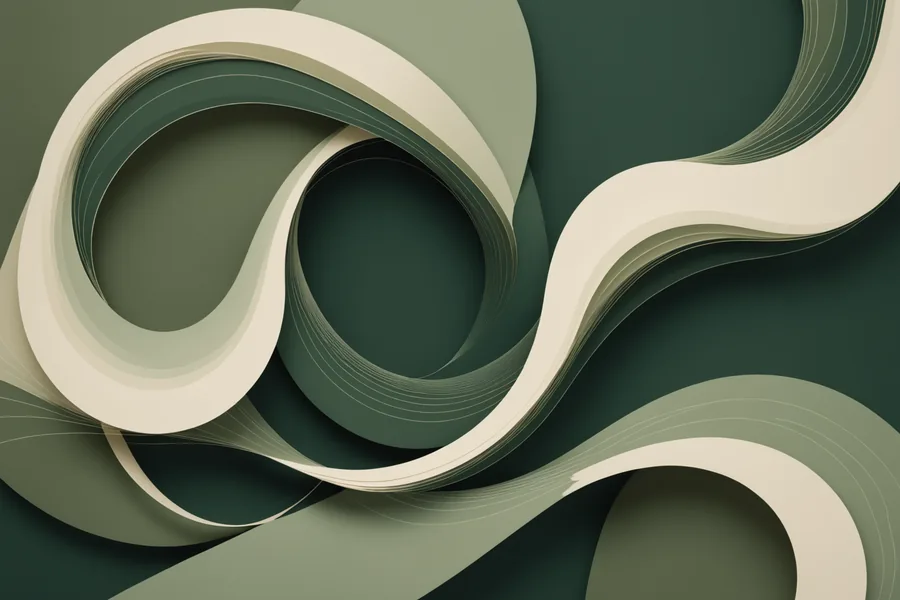 Abstract data flow visualization showing how patterns become habit recommendations